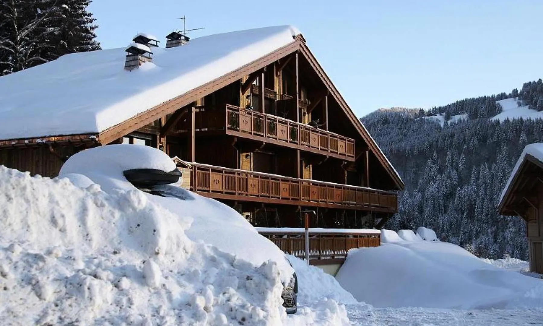 Apartment Residence Les Logis De Bellecombe - Appartement De Charme A Cote Des Pistes De L'Espace Diamant Mae-5144